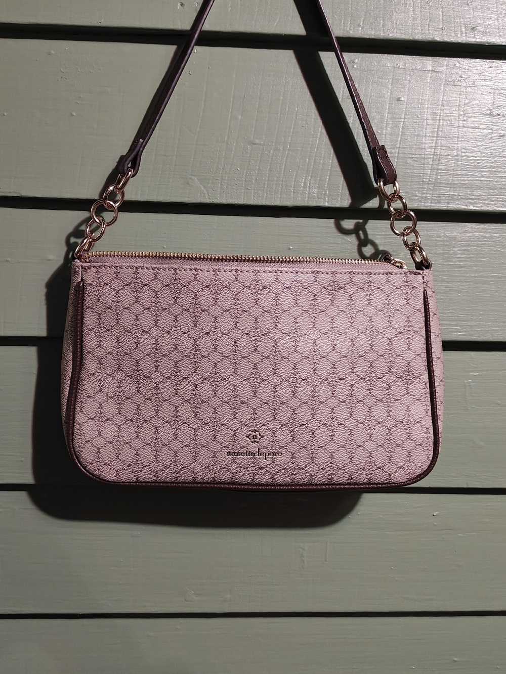Nanette Lepore Tan Signature Crossbody Bag